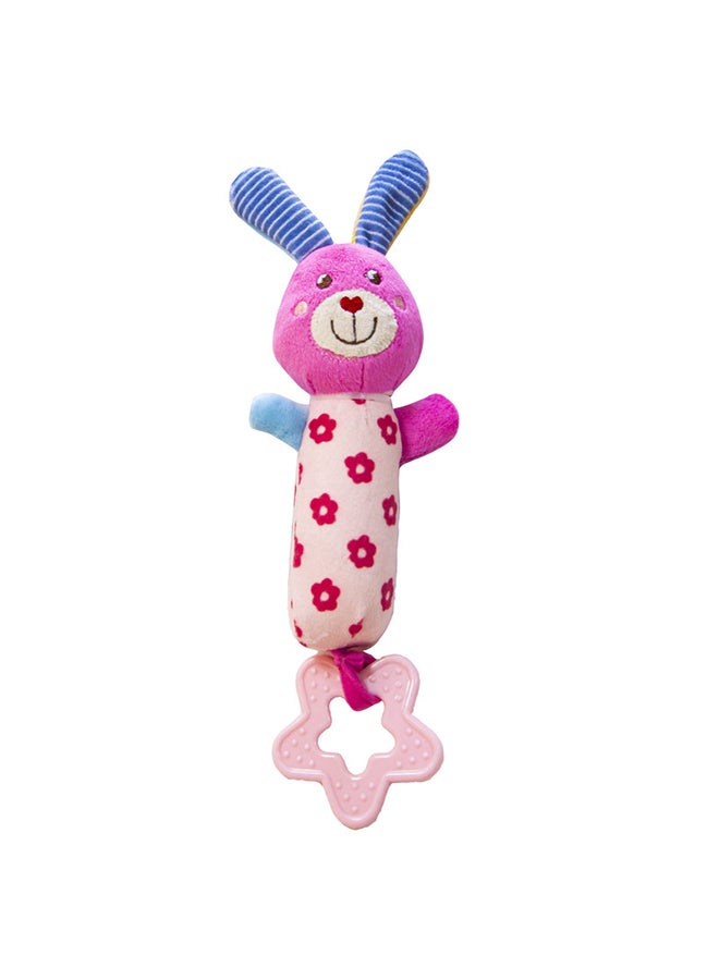 Moon Bunny Soft Rattle Toy 18x8x5cm - Image 1