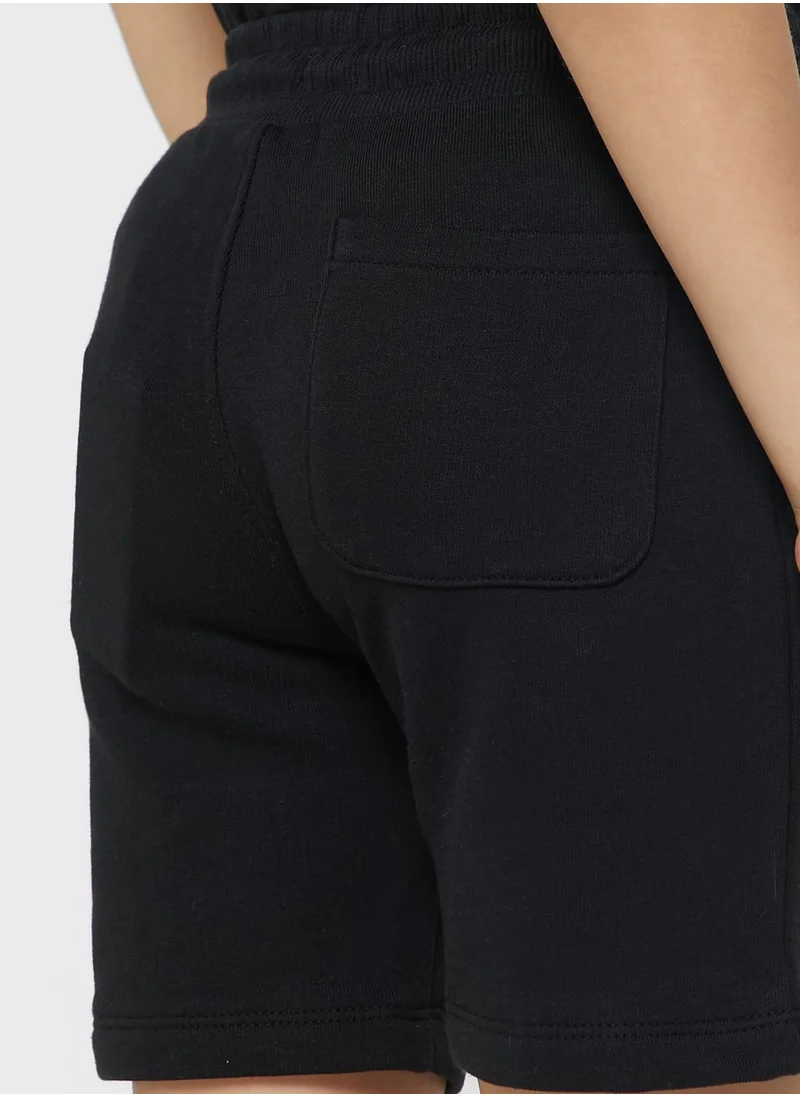 Calvin Klein Jeans Kids Stack Logo Shorts