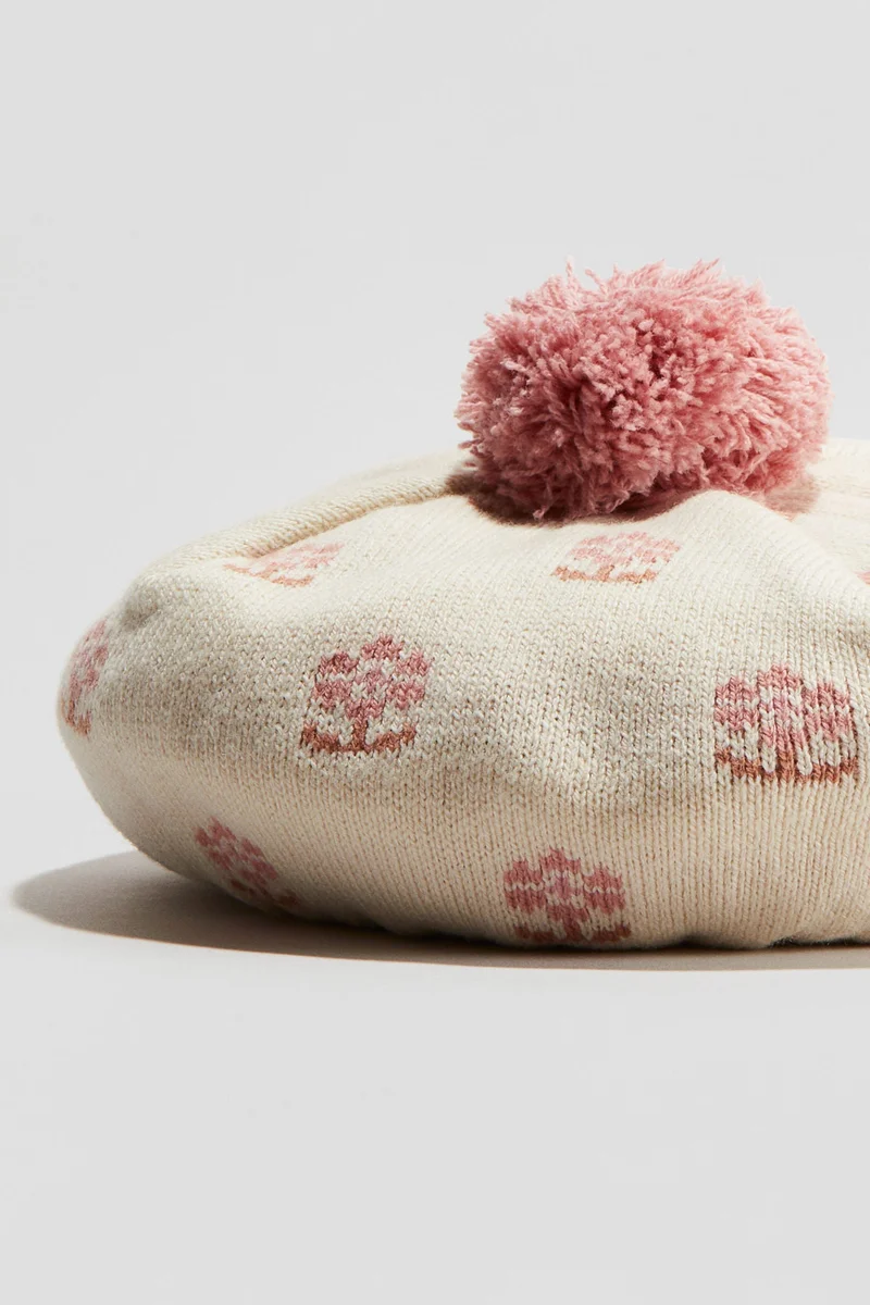 H&M Jacquard-knit beret