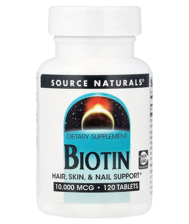 Biotin 10000 mcg 120 Tablets