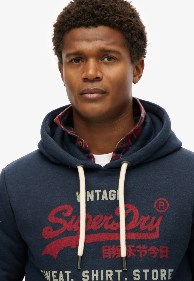 Superdry Vintage Logo Heritage Relaxed Hoodie
