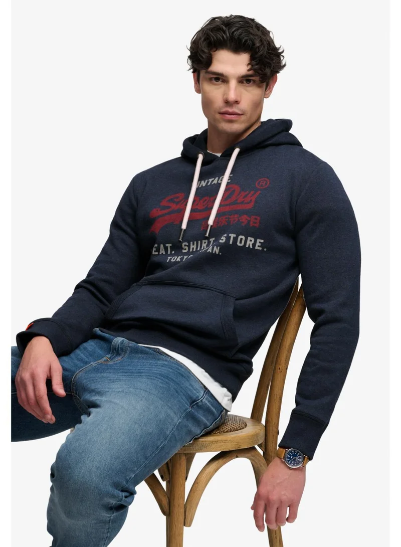 Superdry  Vintage Logo Heritage Relaxed Hoodie for Men | Best Price UAE
