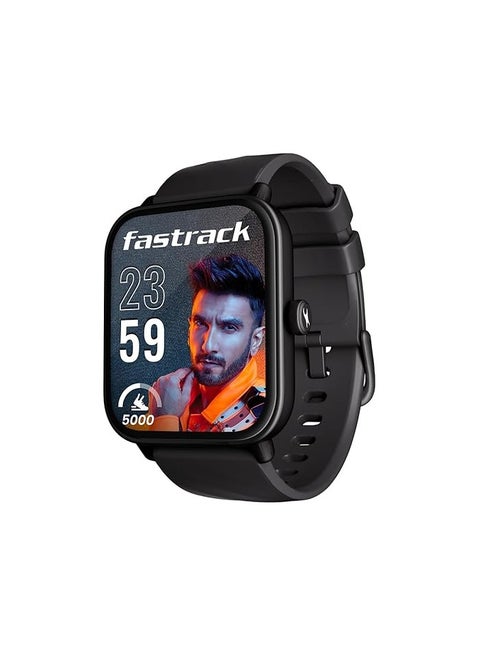 Fastrack Limitless Glide Advanced UltraVU HD Display|BT Calling|ATS Chipset|100+ Sports Modes & Watchfaces|Calculator|Voice Assistant|in-Built Games|24 * 7 HRM|IP68 Smartwatch