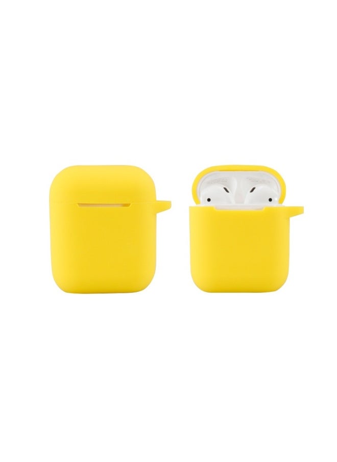 Generic - Fashion Solid Protective Case Cover for Apple AirPods 1/2 for Men Women - Image 1