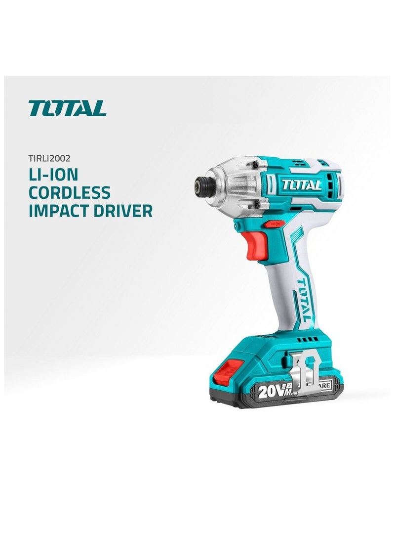 توتال مفك تأثير ليثيوم أيون 20 فولت TIRLI2002 - Image 3