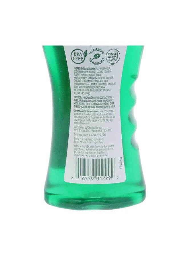 Coast Emerald Burst Body Wash - Hydrating Body Wash - Gentle Cleansing Body Wash for Dry Skin with Moisturizing Aloe Formula - Fresh Scent - 18 oz - Image 3