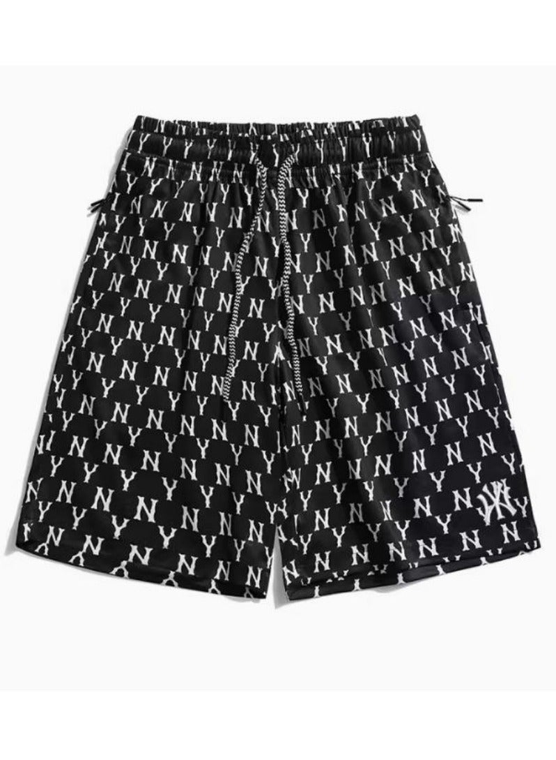 MLB New MLB Large Loose Casual Shorts 