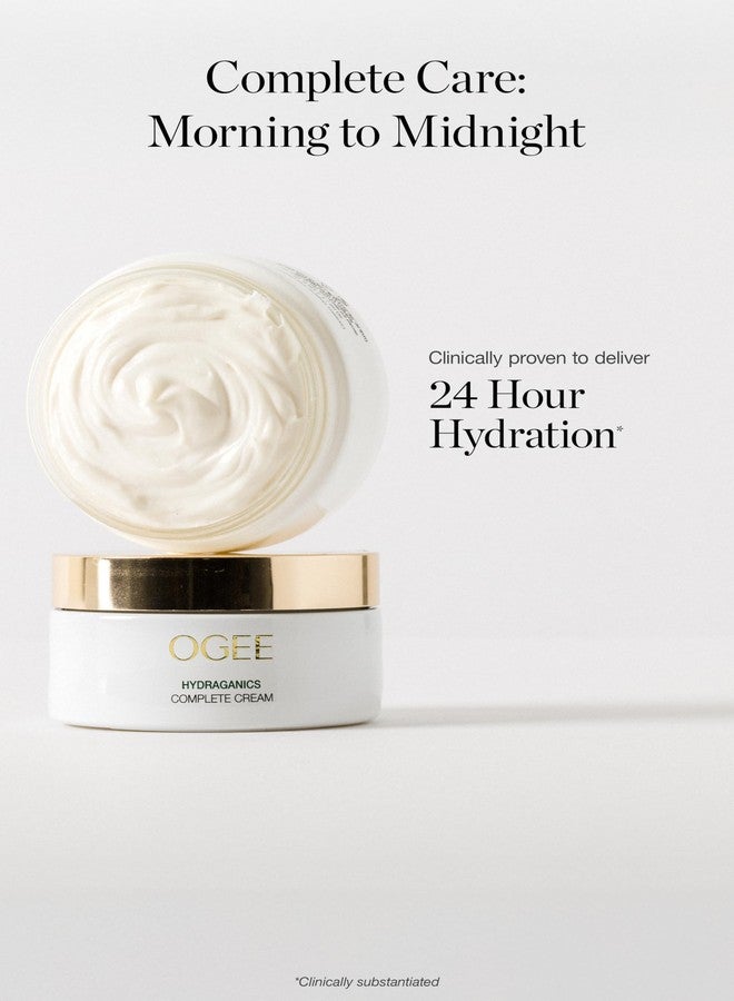 أوجي كريم أوجي المرطب الكامل للجسم والوجه - ترطيب لمدة 24 ساعة - كريم مرطب للوجه مع حمض الهيالورونيك والسيراميدات وفيتامين سي THDA، (15 مل) - Image 4