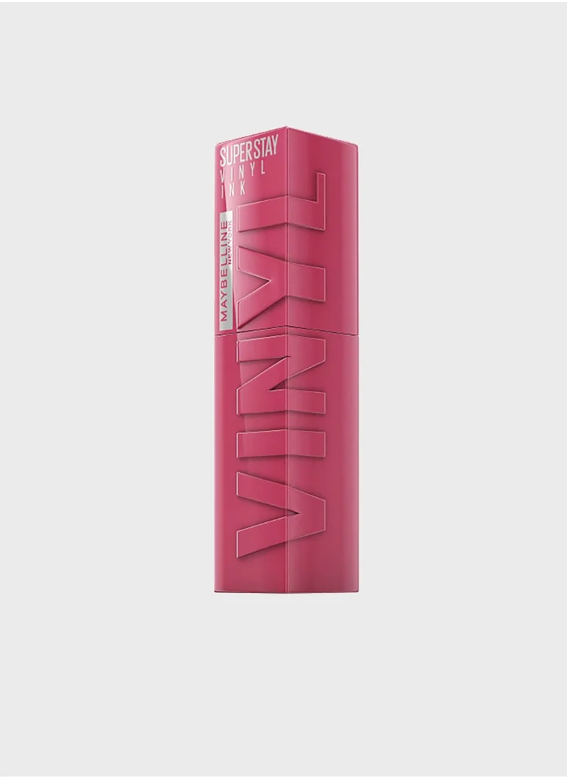 MAYBELLINE NEW YORK Super Stay Vinyl Ink Longwear Transfer Proof Gloss Lipstick - 20 COY