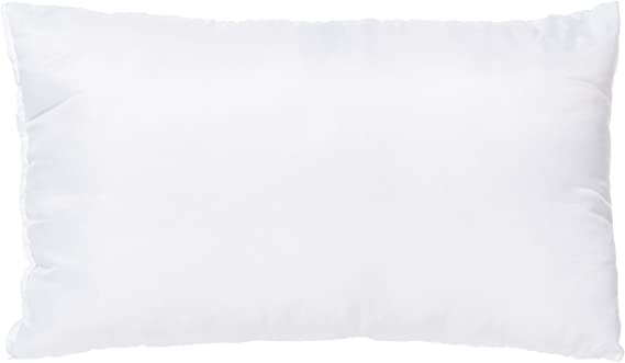 Maestro Luxury Cushion Filler 100% Cotton Downproof outer fabric 400 grams with Microfiber filling with Single Cord Piping, Size: 30 x 50, White - Image 3