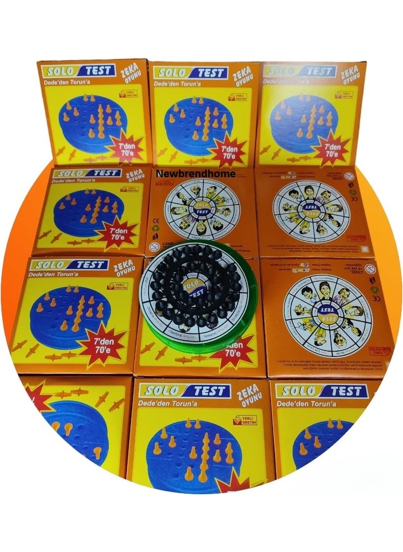 Emrah Gültekin - Solo Test Boxed Intelligence Game Brain Gymnastics Personal Development Game Boxed Solo Test Intelligence Game - Image 1