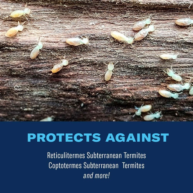 BioAdvanced بايوأدفانسد قاتل النمل الأبيض، علاج محيط المنزل، حبيبات جاهزة للتوزيع، 9 أرطال - Image 2