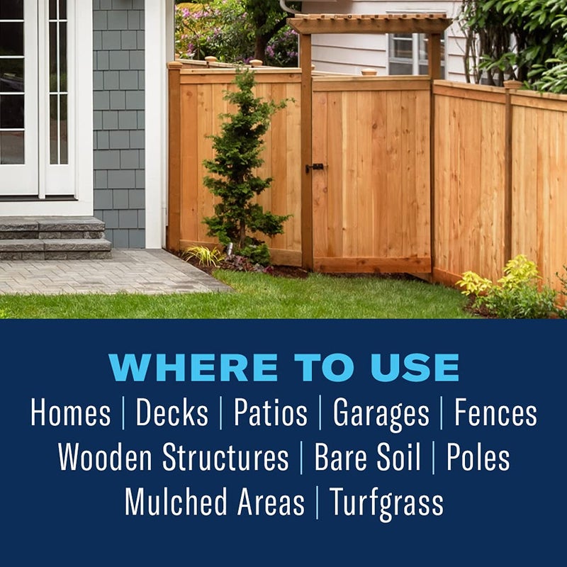 BioAdvanced بايوأدفانسد قاتل النمل الأبيض، علاج محيط المنزل، حبيبات جاهزة للتوزيع، 9 أرطال - Image 5