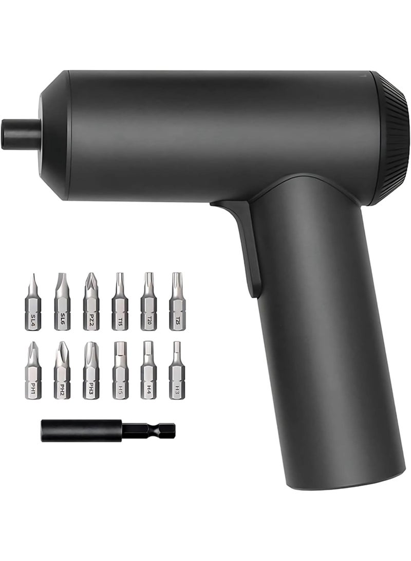 Xiaomi Mi Cordless Screwdriver 3.6V – 5N·m High Torque, 2000mAh Rechargeable Li-Ion Battery, 12 S2 Steel Bits, USB Type-C Electric Screwdriver, Black - Image 1