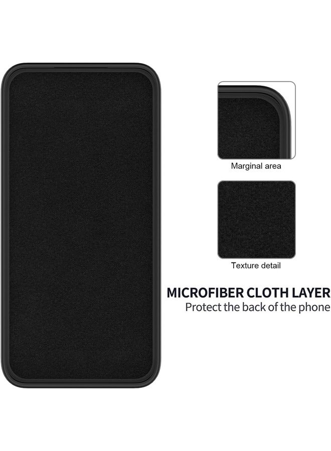 ريكون لاين حافظة هاتف Infinix Hot 40/40 Pro، حافظة هاتف واقية من السيليكون لهاتف Infinix Hot 40/40 Pro، غطاء نحيف رفيع لكامل الجسم يحمي غطاء ناعم مقاوم للصدمات لهاتف Infinix Hot 40/ Infinix Hot 40 Pro، أسود - Image 2