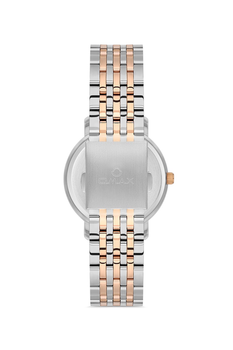 OMAX Women’s Wrist-Watch | Analog | Stainless Steel Band | Elegant Design - Image 3