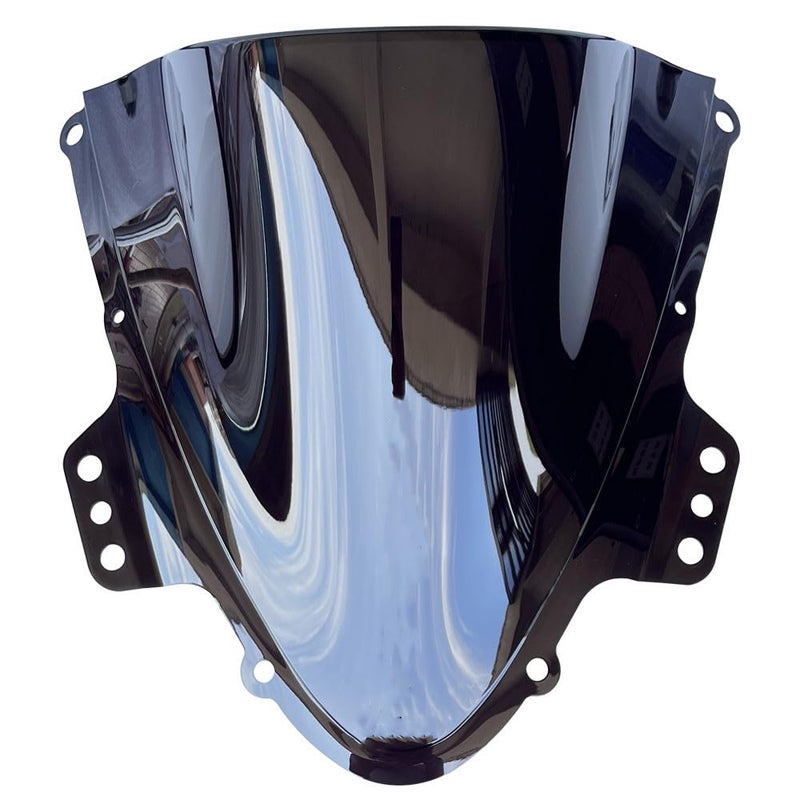 زجاج أمامي مزدوج لدرجات الحرارة مع تدفق الهواء متوافق مع سوزوكي GSXR 1000 2005-2006