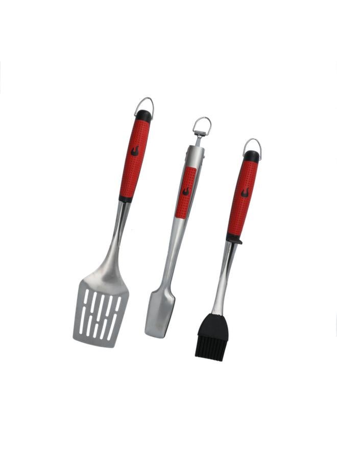 Charbroil 3-Piece Comfort-Grip BBQ Tool Set Multicolor - Image 1