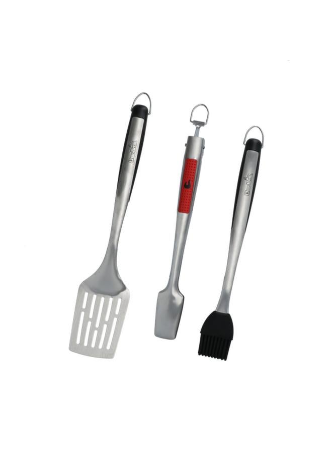 Charbroil 3-Piece Comfort-Grip BBQ Tool Set Multicolor - Image 2