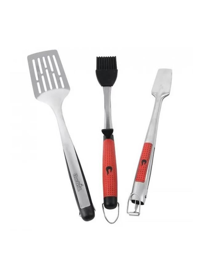 Charbroil 3-Piece Comfort-Grip BBQ Tool Set Multicolor - Image 3