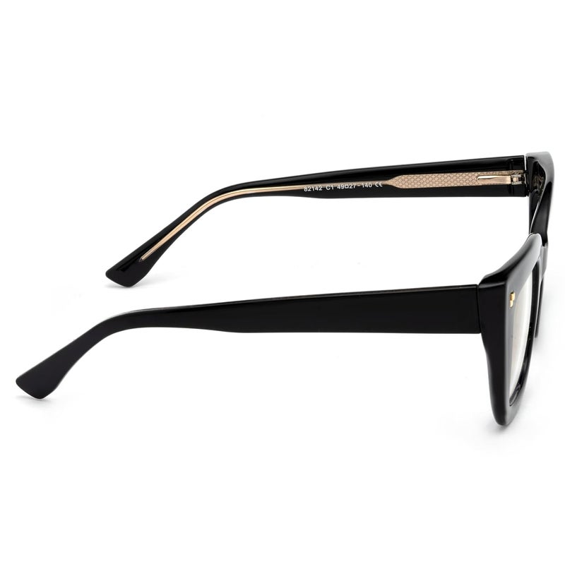 PERKEY Store PERKEY Bold Collection | Blu Cut & Antiglare Computer Eyeglasses | Full Rim Square Shape | For Women | Small | OPTL0016 - Image 4