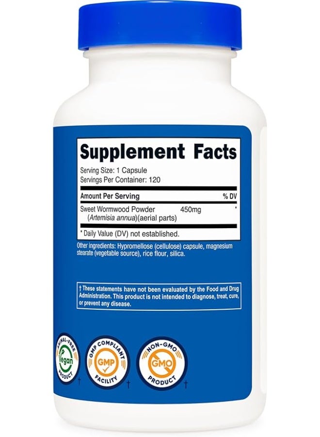 نوتريكوست، الشيح، 450 ملغ، 120 كبسولة - Image 3