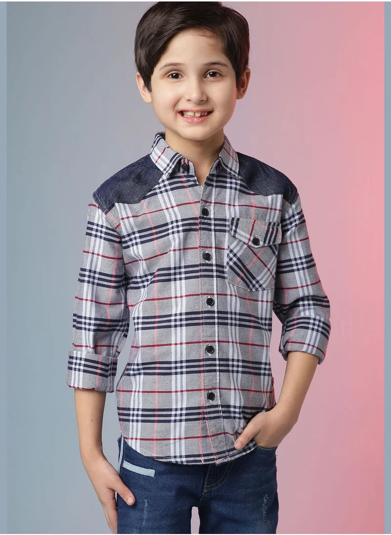Instafab Checked Shirt