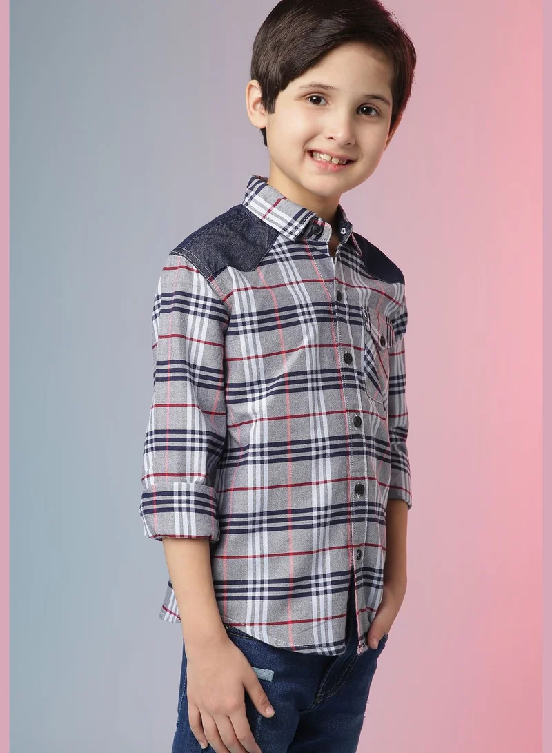 Instafab Checked Shirt