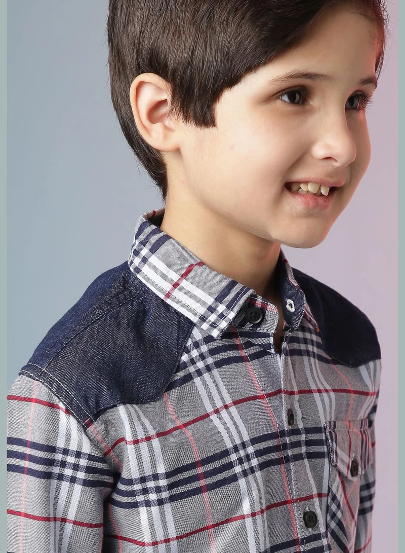 Instafab Checked Shirt