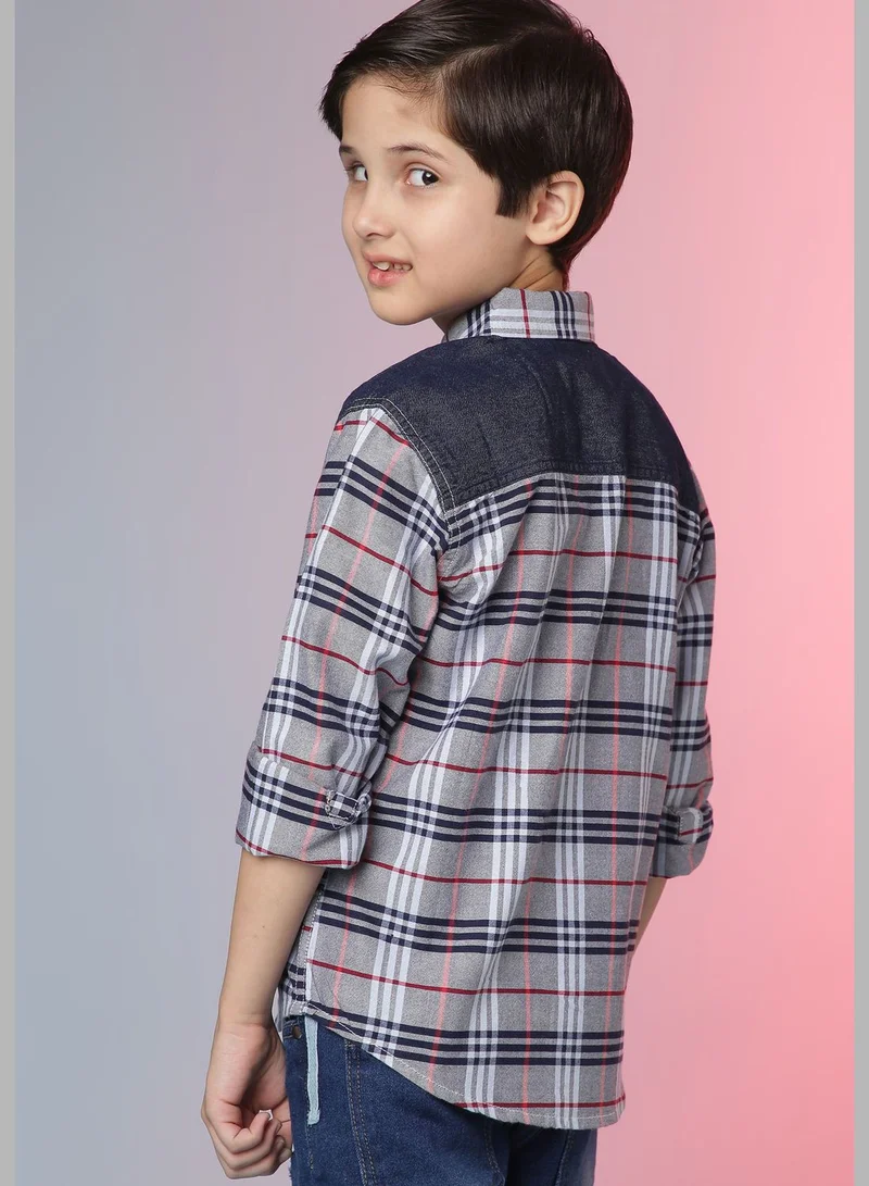 Instafab Checked Shirt