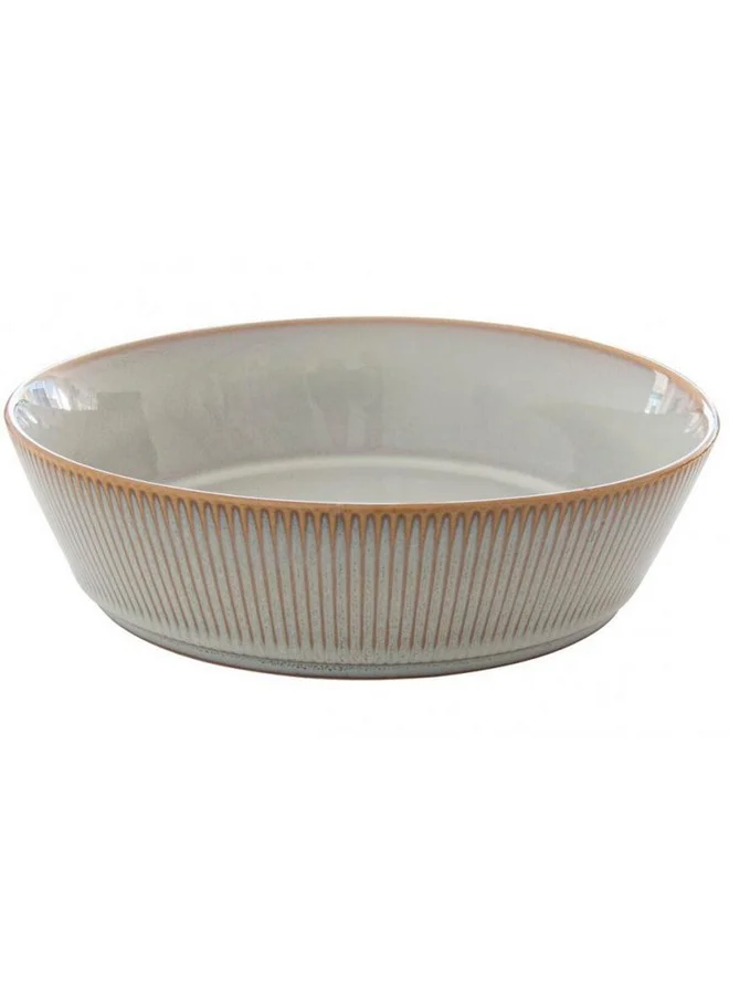Easy Life Domus High Quality Ceramic Soup Plate Beige 21cm R2671#DOBE
