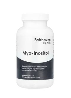 fairhaven health Myo-Inositol 2000 mg 120 Capsules (500 mg per Capsule)  - Image 1