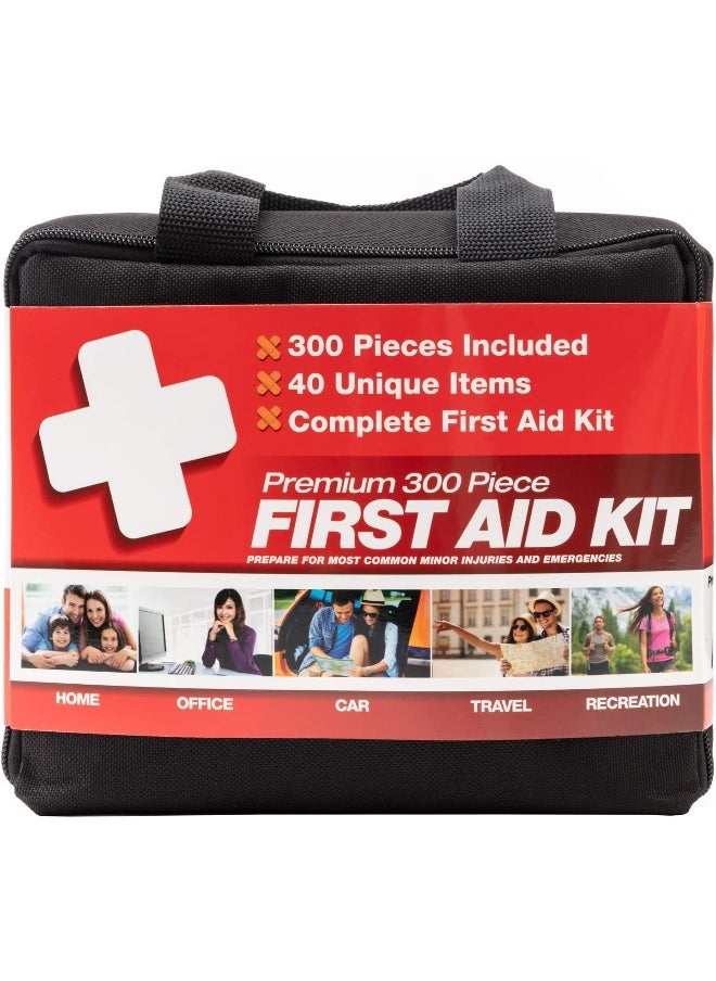 M2 BASICS M2 BASICS Professional 300 Piece (40 Unique Items) First Aid Kit  - Image 1