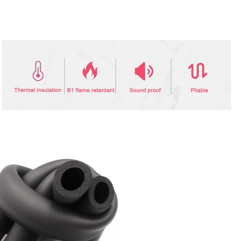 cSeao 1-Pack 1/4" ID Pipe Insulation Foam Tube for Guitar Stand, Exercise Machine Handle Protector and Roof Rack - Image 3