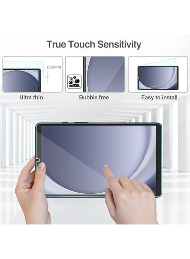 Procases Pack Screen Protector For Galaxy Tab A9 8.7 Inch 2023 9H Hardness Tempered Glass Hd Clear Screen Film Guard For 8.7 Inch Galaxy Tab A9 Tablet Sm X110 X115 X117 - Image 4