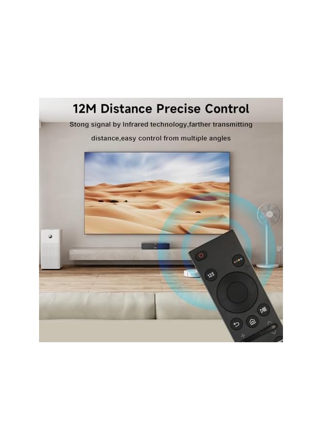 ELTRAZONE Remote Controls Remote Control Compatible With Samsung Remote Smart Tv NEO QLED LED TVs Smart 4K Ultra HD TVs Universal Remote Control with Buttons for Netflix (Batteries not included) - Image 3