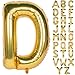 CHANGZHONG Letter Balloons 40 Inch Giant Jumbo Helium Foil Mylar for Party Decorations Gold D - Image 4
