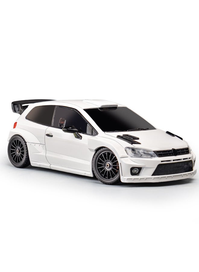 Landa Technology LD2801 Four-wheel Drive Full Scale Polo Model 1/28 Drift RC Remote Control Car Electric Toy-Color:Jade Blue (3.7v)-Scale:1:28 - Image 5