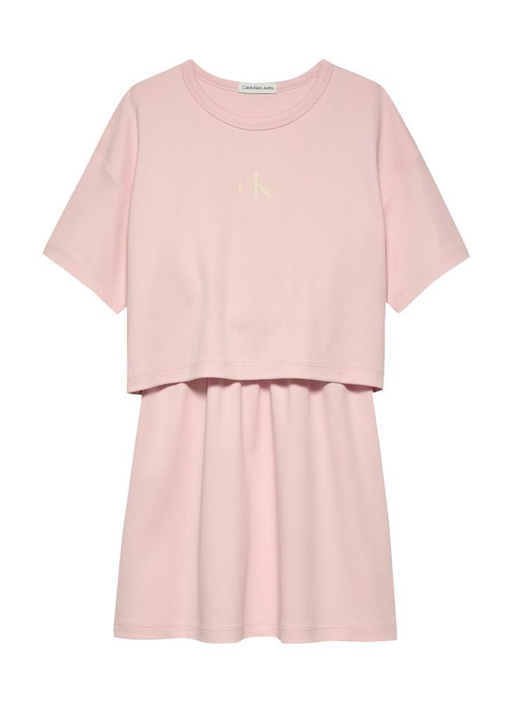 Calvin Klein Jeans LAYERED T-SHIRT SS DRESS  - Image 4