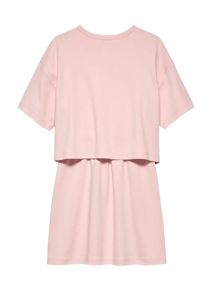 Calvin Klein Jeans LAYERED T-SHIRT SS DRESS