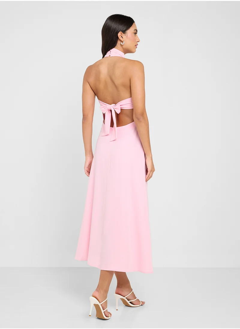بريتي لافيش Haisley Dropped Waist Midaxi Dress