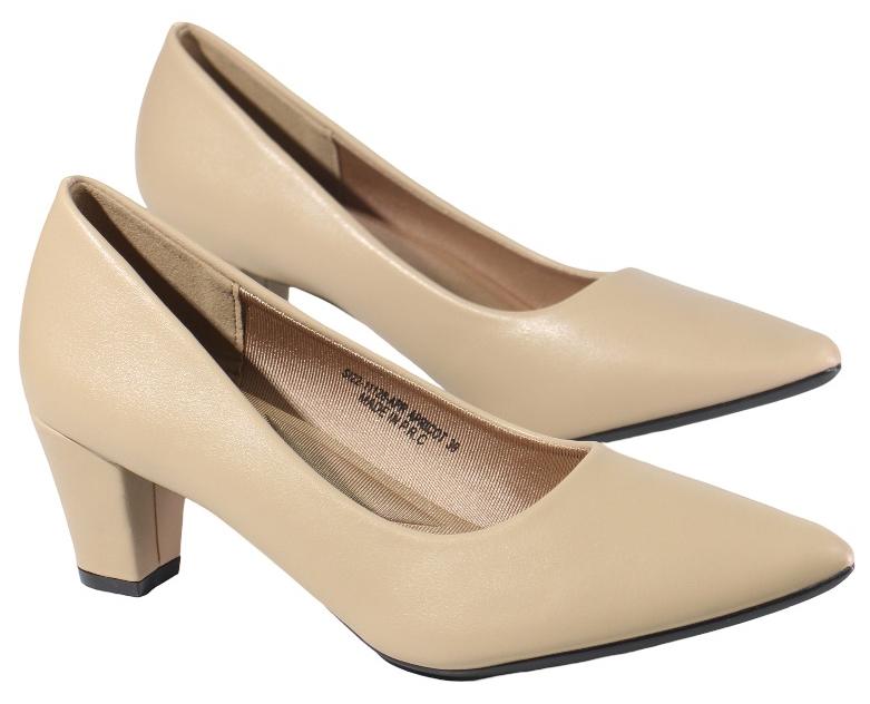 SD.Felano Women's High Heels Pumps Shoes | Closed Toe, Dress Slip-On Heels for Girls & Ladies | Mattee Women's Fashion High Heels for Party Bride Wedding Dress Platform Shoes - Image 1