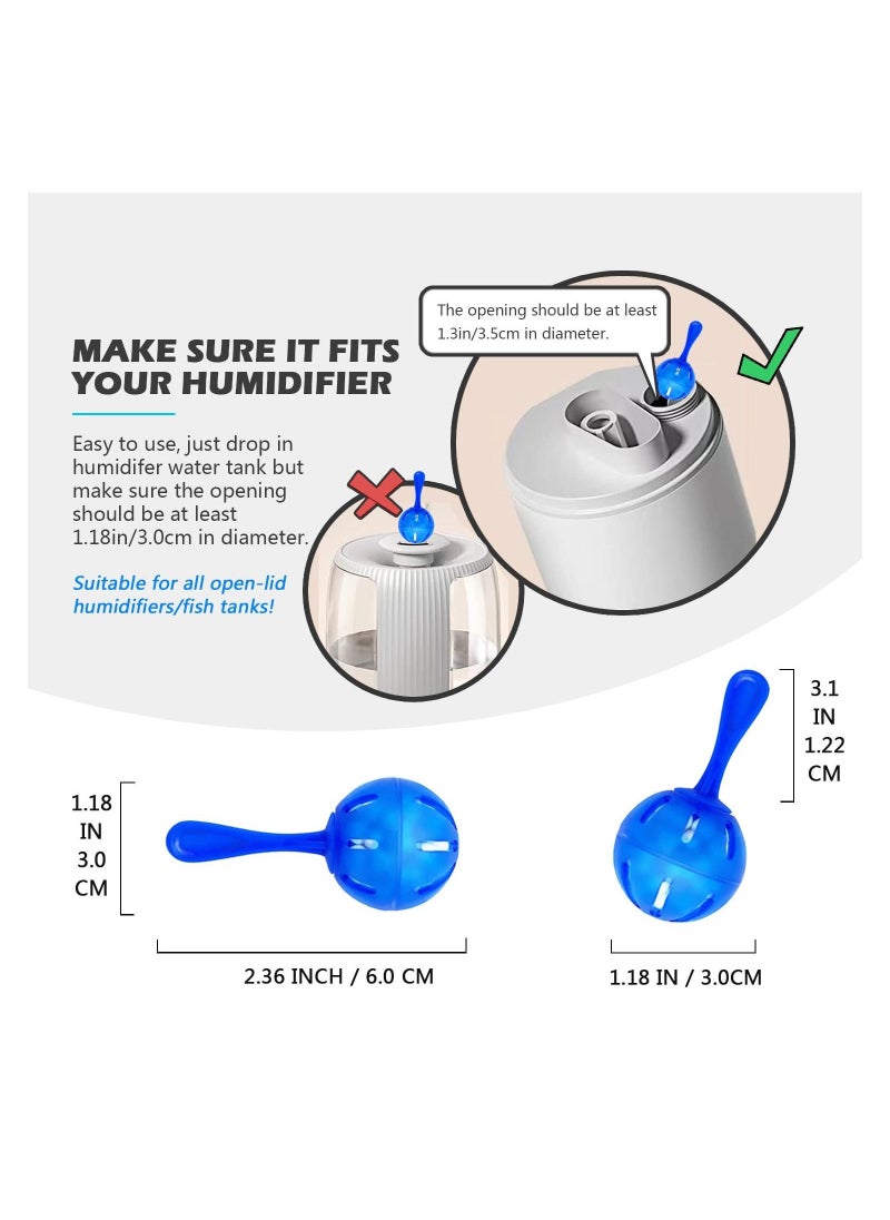 Y&D - Humidifier Cleaner, Clean Water Tank Fish Purification Deodorant Applicable Silver Ion Device Reduce Limescale And Odor Purifies (12 Pack) - Image 1
