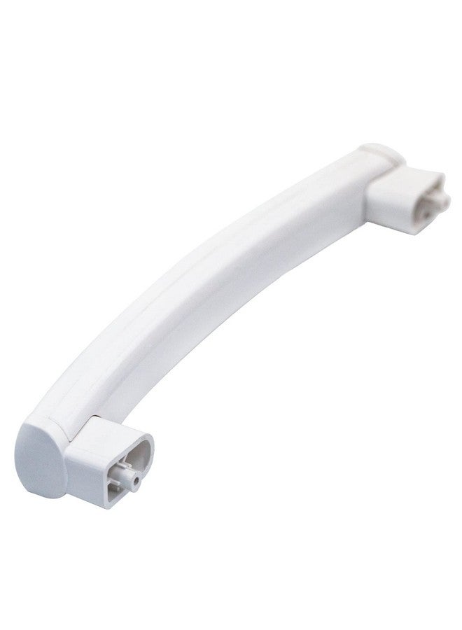 folosem Microwave Door Handle Support WB15X10278 AP5790517 Compatible with GE, and Hotpoint Microwave Replaces 261300714902, 3025557, PS8754175 -White - Image 1