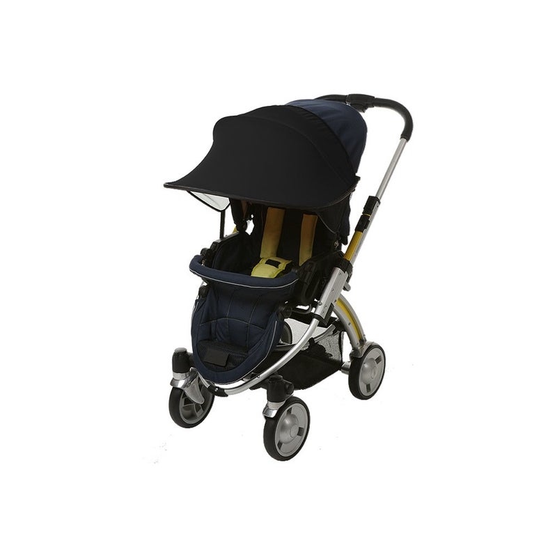 Manito Sun Shade for Strollers and Car Seats (Black) UPF 50+ - Image 1
