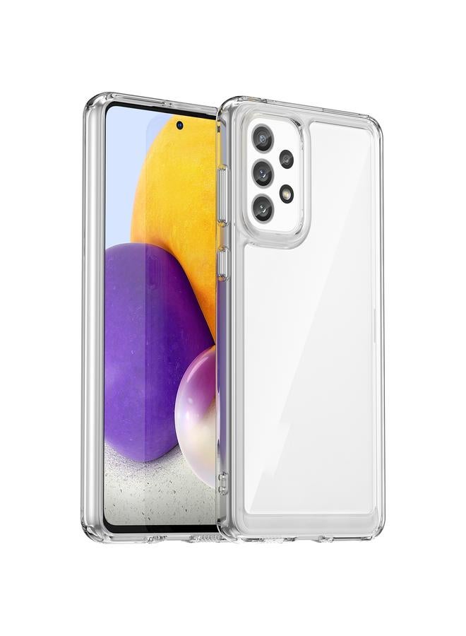 اس-توب جراب لهاتف Samsung Galaxy A73 5G من سلسلة ملونة من الأكريليك + جراب هاتف TPU - Image 1