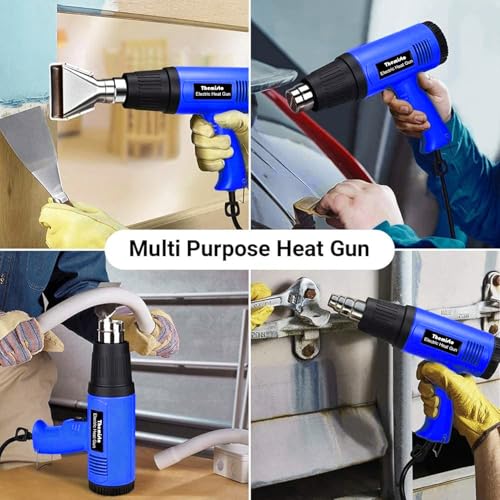Themisto TH-HG300 2000W Heat Gun Machine | Variable Temperature 80°C to 650°C | Copper Motor | Extra Long Nozzle for Safety | Hot Air Gun Machine - Image 2