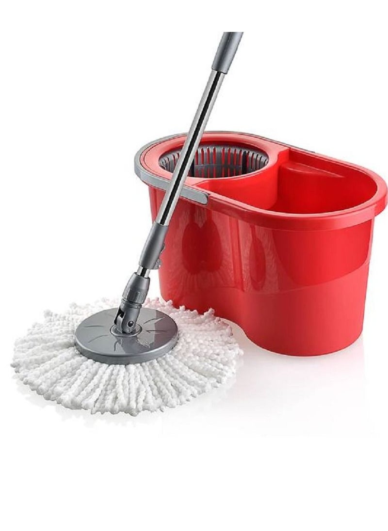 Proff - 360 Degree Rotating Spin Mop And Bucket Set red 16 liter - Image 1