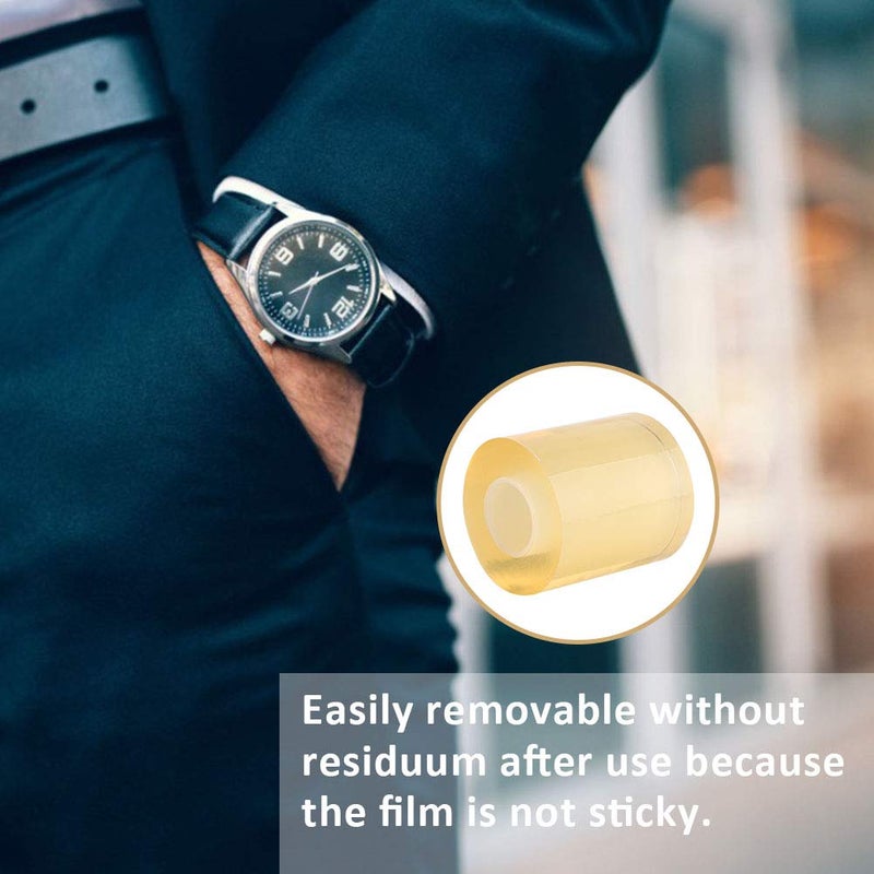 Rotekt Anti-Static Transparent PVC Protective Film Tape, 8cm Watch Anti-Static Static Protective Jewelry Protective Film, Clear Protector Tape Bracelet Necklace Ring Dust Scratch Repair - Image 3