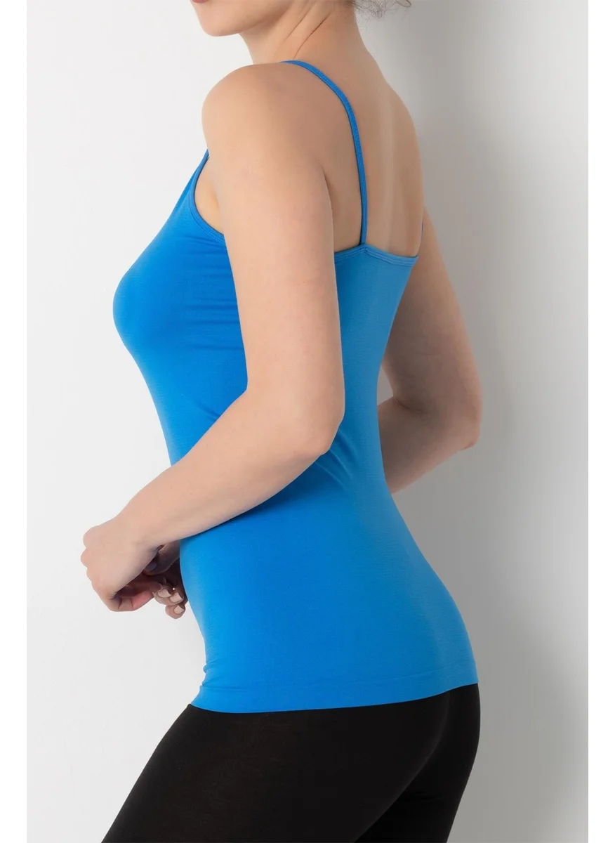 Miorre Women's Thin Strap Seamless T-Shirt